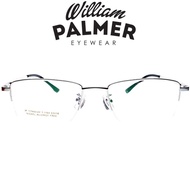 William Palmer Kacamata Pria Wanita Titanium 1103 Silver