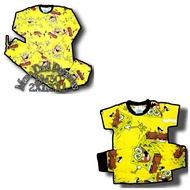 🌈Thr3e Sisters🌈 Spongebob pyjamas set Mom Dad tag M,2XL,3XL  kids tag 1/2 & big kids tag 9/10-13/14