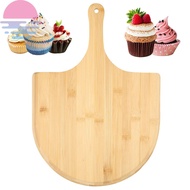 Pizza Peel with Long Handle Bamboo Pizza Spatula Bevelled Pizza Peel Paddle Multifunctional Pizza Tu