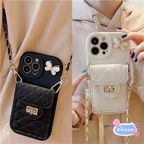 For Samsung Galaxy S23 S22 S21 Plus Ultra FE M32 F22 M31 Prime F41 F23 M23 F62 M62 Wallet Butterfly