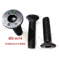 Countersunk Head Screw10.9m3m4m5m6m8m10m12m14DIN7991High-Strength Grade Hex Socket Screws PEYN