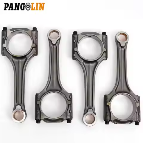 4Pcs Connecting Rods 06A198401 06A198401E 06B198401A 06D198401 For VW Beetle Audi A4 1.8T 2.0L Car A