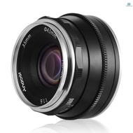 Andoer 35mm F1.6 Manual Focus Lens Large Aperture Compatible with Fujifilm Fuji X-A1/X-A10/X-A2/X-A3/X-AT/X-M1/X-M2/X-T1/X-T10/X-T2/X-T20/X-Pro1/X-Pro Came-0206