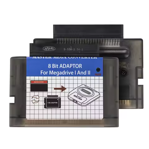 REMANK For SEGA Master System Converter 2 8bit to 16bit Mage drive I/II 1st/2nd Generation Game Cart