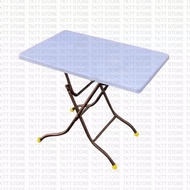 TKTT 2x3 Feet Plastic Foldable Table Portable Dining Table Study Table Kithen Table Outdoor Meja Lipat Plastik Serbaguna