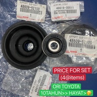 ORIGINAL TOYOTA YARIS VIOS NCP93 NCP91 (2008-2013) PRIUS C FRONT ABSORBER MOUNTING + BEARING 48609-5