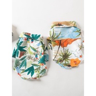 Pet Clothes Dog Shirt Summer Thin Style Cat Teddy Poodle Clothes Hawaii Beach Clothes