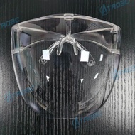 (Full Face Shield For Child) 2021NEW children's face HD anti-fog PC fashion oversized glasses transparent for Kids TAO3C