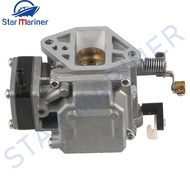 6B4-14301 Carburetor For Yamaha Outboard Motor 2T 9.9HP 15HP Earrow 15HP 6B4-14301-00 6B414301 Boat 