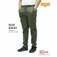 Stretch Slim Fit Pants / Cargo Pants