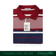 Collared T-Shirt Men's Crocodile Slim FitPOLO 222-853 Crocodile Polo Shirt