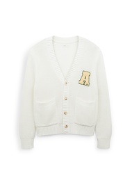 AIIZ (เอ ทู แซด) - AIIZ เสื้อคาร์ดิแกนเด็กผ้าถักทอริบ