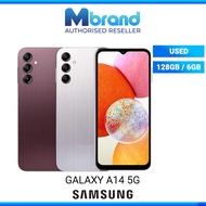 Samsung Galaxy A14 5G 128GB + 6GB RAM 50MP 6.6 inch Android Handphone Smartphone Used 100% Original