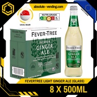 FEVER TREE Ginger Ale 500ML X 8 (GLASS)