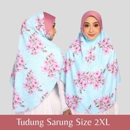 TUDUNG SARUNG 2XL BERDAGU / TUDUNG LABUH DIDAM SCARF