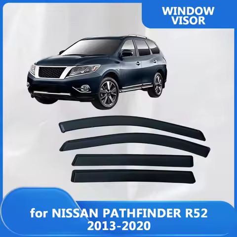 Window Visor for NISSAN PATHFINDER R52 2013 2014 2015 2016 2017 2018 2019 2020 Wind Deflectors Rain 