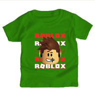 ส่งจากไทย set  A เสื้อเด็ก และ ผู้ใหญ่ Roblox เกมส์ยอดฮิต cotton 100%
