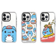 Casetify Bugcat Capoo Sticker Soft Case For iphone 16 16e 15 14 Plus 11 12 13 Pro Max Shockproof TPU