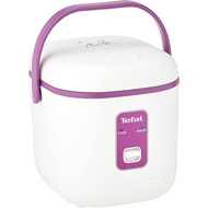 Tefal Mechanical Mini Rice cooker 2 Cups RK1721,White/Purple