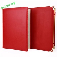 [COD] A3 A4 Art Paper Hardcover, Poetry Reading High-end File Paper Page Folder, Durable Thicken Sig