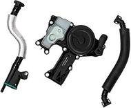 KMLIRA PCV Valve Oil Separator Engine Crankcase Vent Valve with Valve Breather Hose Kit Compatible w