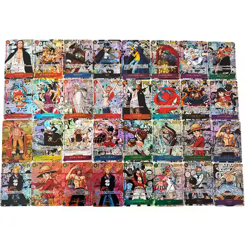 Anime One Piece OPCG Replica Manga Japanese Nika Luffy Enel Uta Koby Ace Sobo Shanks Sanji Roger Gam
