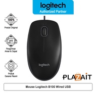 Logitech B100 Wired USB Optical Mouse Logitech Mouse Wired Mouse