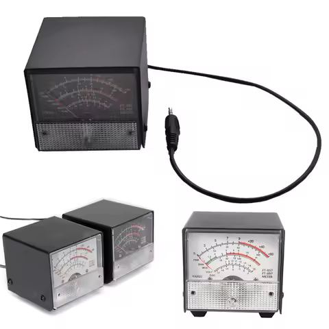 SWR Watt Meter High Precision SWR Watt Power Meter Receive Display Standing Wave Meter for Radio Ant