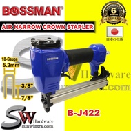 Bossman Narrow Crown Air Stapler Air Nailer [Premium Quality] B-J422 BJ422