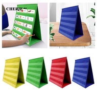 [In Stock] Double Sided Pocket Chart Table Desktop Pocket Chart Educational Pocket Chart for Childre