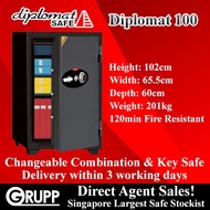 Diplomat 100 Fire Resistant Safe Box (Most Reputable Brand In Singapore)