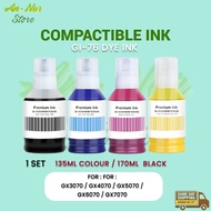 High Quality Premium Hybrid Refill Dye Ink GI-76 GI76 Gi 76 for Canon MAXIFY GX6070 GX7070 Black 170