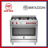 Bertazzoni Prima Standing Cooker with Electric Oven RIS95C61L (Stainless Steel)