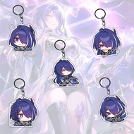 GANTUNGAN Honkai Star Rail Acheron Seele Keychain - Keychain HSR/