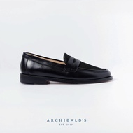 (PRE ORDER) Archibalds Mesh Penny Loafers for Mens รองเท้าหุ้มส้นหนังแท้ ตาข่าย ทรงผู้ชาย