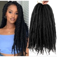 African Hair Extensions 12 Strands Curly Hair Embroidered Hair African Style Afro Kinky Various Hair