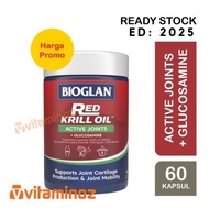 Bioglan Red Krill Oil Active Joints - 60 Soft Kapsul
