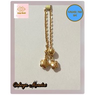 Drawstring Gold Ring Ordered By Sis ina, 70 (16K) 1.09 Grams plus A Ring Box