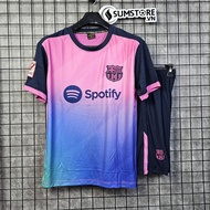 Bộ Quần Áo Đá Banh Barca Ngân Hà JP - Áo Bóng Đá Đẹp Mới Nhất 2025