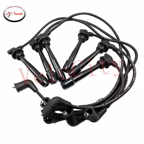 Spark Plug Wire Set Ignition Cable Fits For Hyundai Santa Fe Sonata Kia Optima 2.5L 2.7L Part No# 27