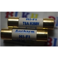 Aucharm 5x20 8A HIFI Audio Fuse / Rod Rain