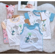 Cuddles Baby Collection Cotton Unisex Baby Clothing Set Baju Bayi Set Jalan Set Rumah