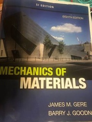 北科大土木系二手書-材料力學mechanics of materials