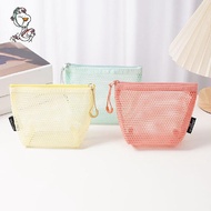 Dopamine Style Triangle Mesh Storage Bag Large Capacity Portable Women’s