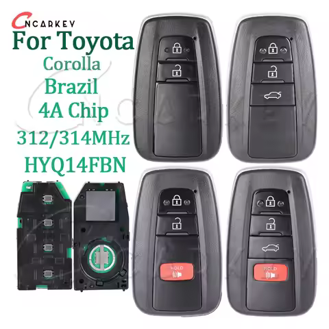 For Toyota Corolla Board 231451-2000 for Brazil 2019 2020 2021 2022 Car Remote Control Key FCC ID HY