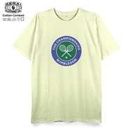 kaos distro Wimbledon / baju tennis Wimbledon