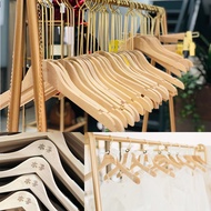 Thai_66 Wooden Clothes Hanger Hook Length 38cm