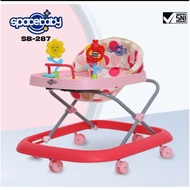 Baby Walker Apollo Space Baby SB 287/288 Walker Baby Murah 3 in 1 Push Walker Push Walker Baby