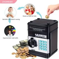 ZHOMKI89 Saving Money Box, 6 Colors Electronic Electronic Piggy Bank,  Plastic Password Counter Code