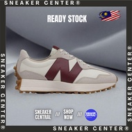 SNEAKER CENTRAL 327 BURGUNDY MEN AND WOMEN SHOES
